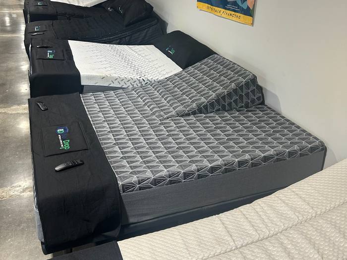 Adjustable base bundle example at BoxDrop Clarksburg