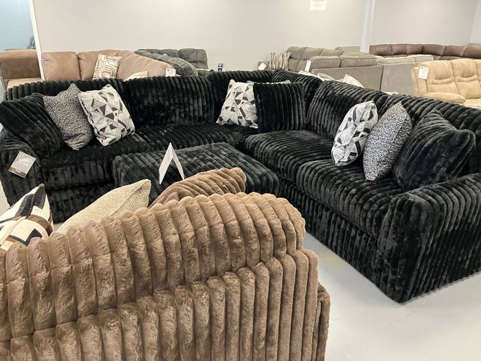 Living room furniture example at BoxDrop Clarksburg