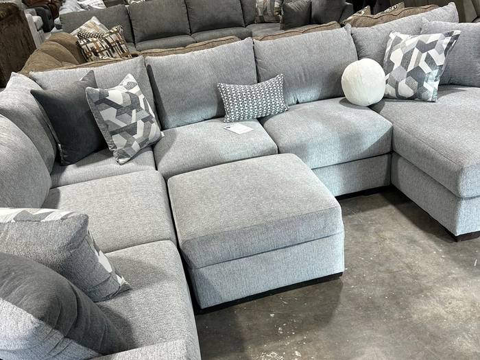 Living room furniture example at BoxDrop Clarksburg