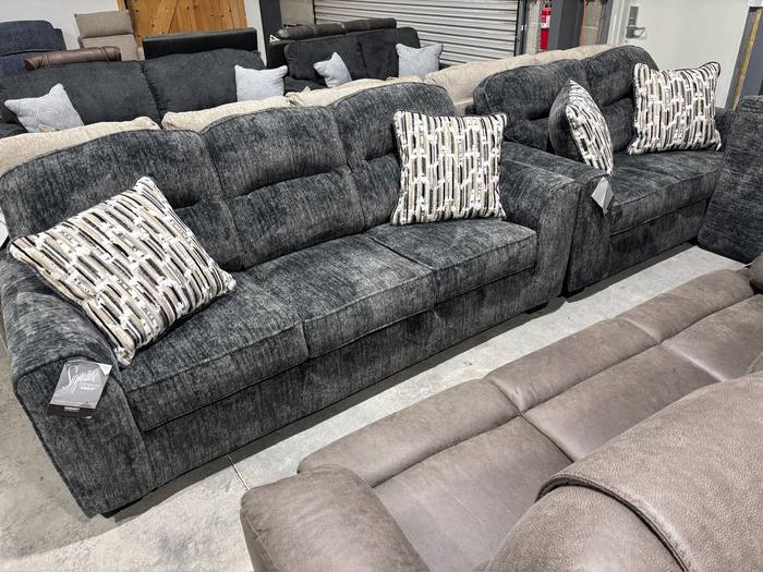 Living room furniture example at BoxDrop Clarksburg